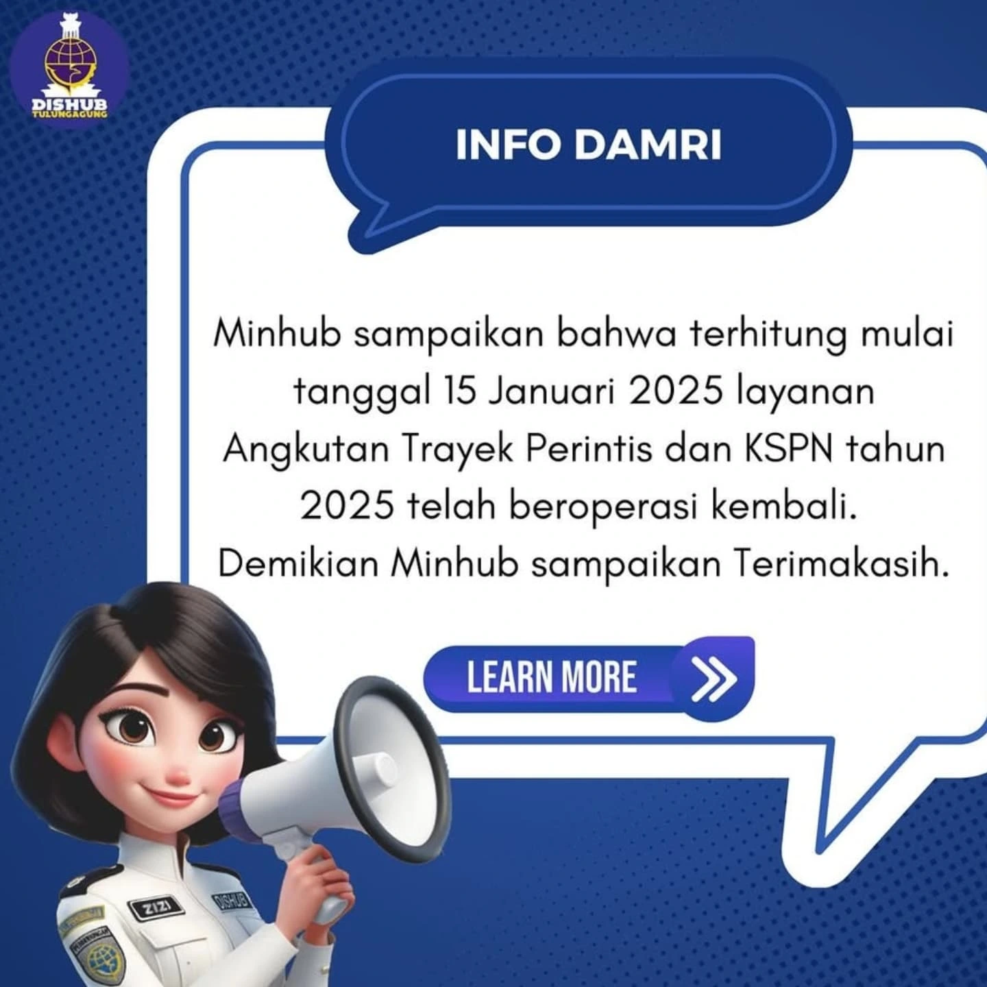 Damri Kembali Beroperasi: Perjalanan Nyaman dan Aman