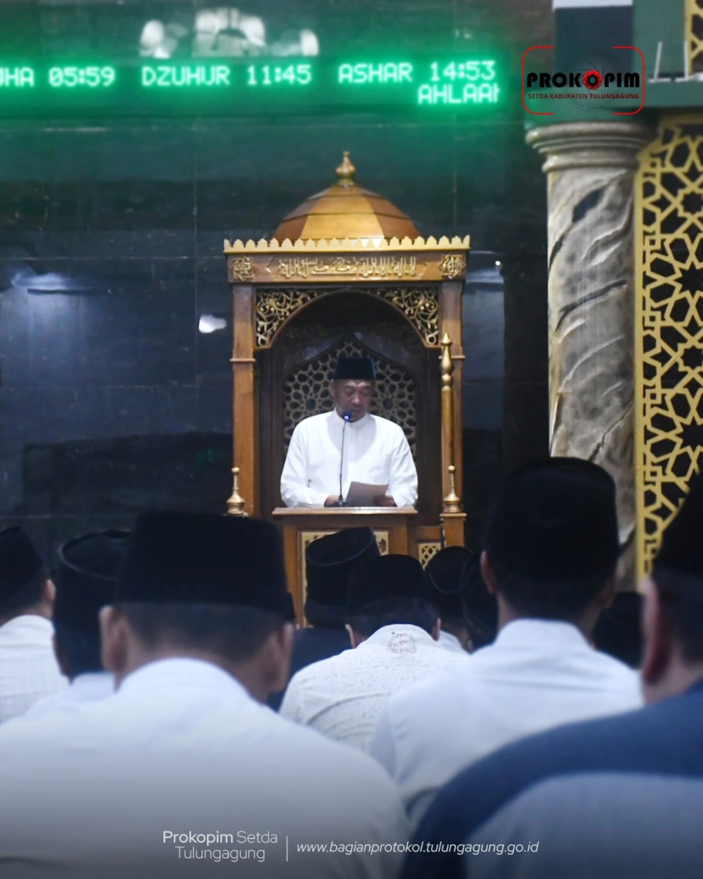 Safari Ramadan di Tulungagung, Bupati Ajak Warga Jaga Keamanan Lingkungan