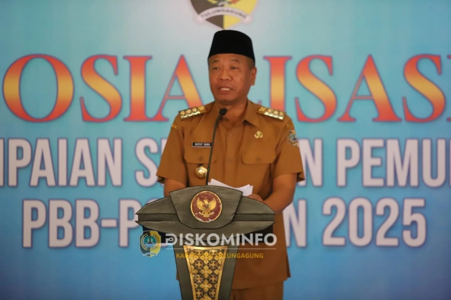 Sosialisasi Penyampaian SPPT Pemungutan PBB-P2 di Tulungagung