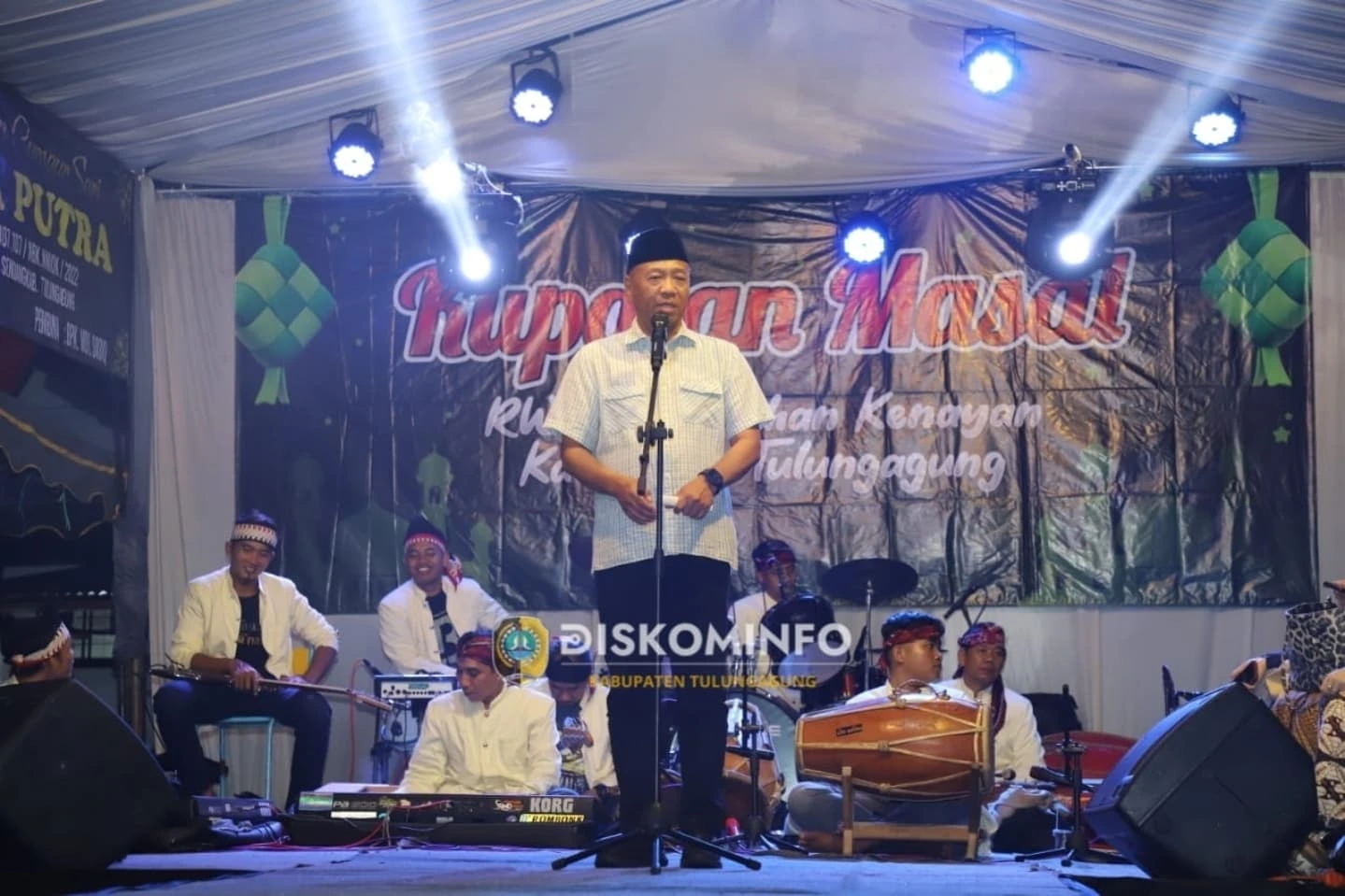 Bupati Tulungagung Hadiri Halal Bihalal dan Pagelaran Campursari