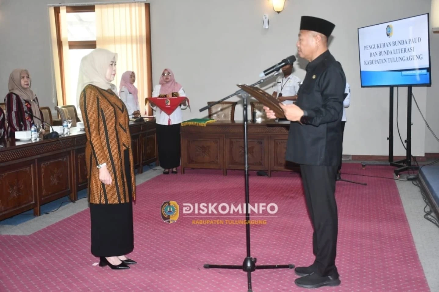 Bupati Tulungagung Kukuhkan Bunda PAUD dan Bunda Literasi untuk Perkuat Pendidikan Anak Usia Dini