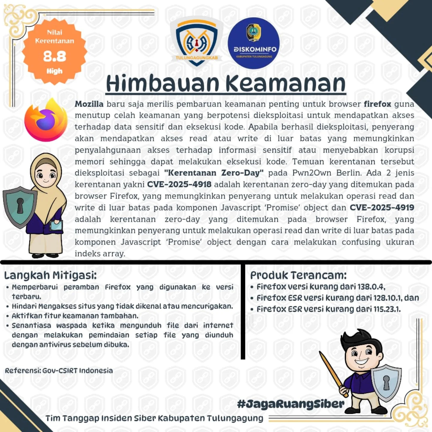 Kerentanan Zero-Day Ditemukan pada Mozilla Firefox: Segera Perbarui!