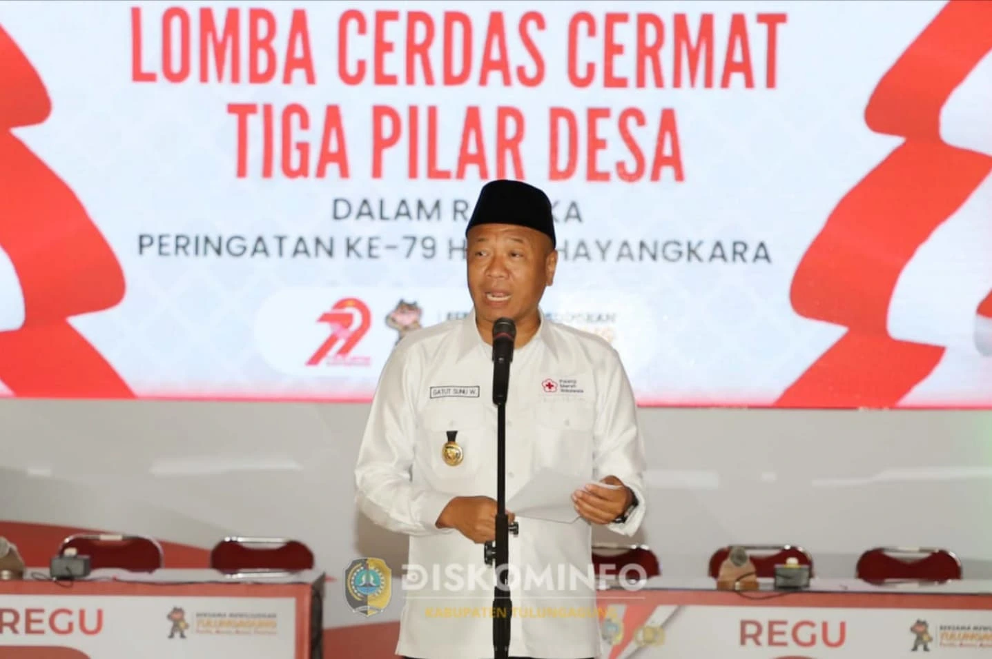 Lomba Cerdas Cermat Tiga Pilar Rayakan Hari Bhayangkara ke-79 di Tulungagung