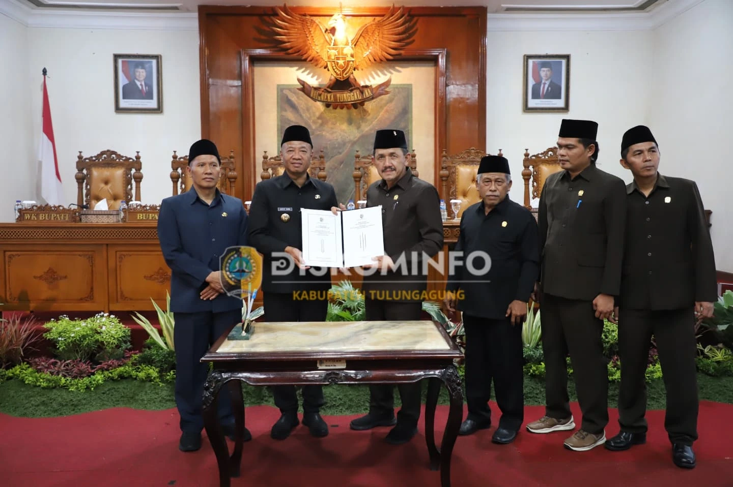 DPRD Kabupaten Tulungagung Gelar Rapat Paripurna Bahas RPJMD 2025-2029