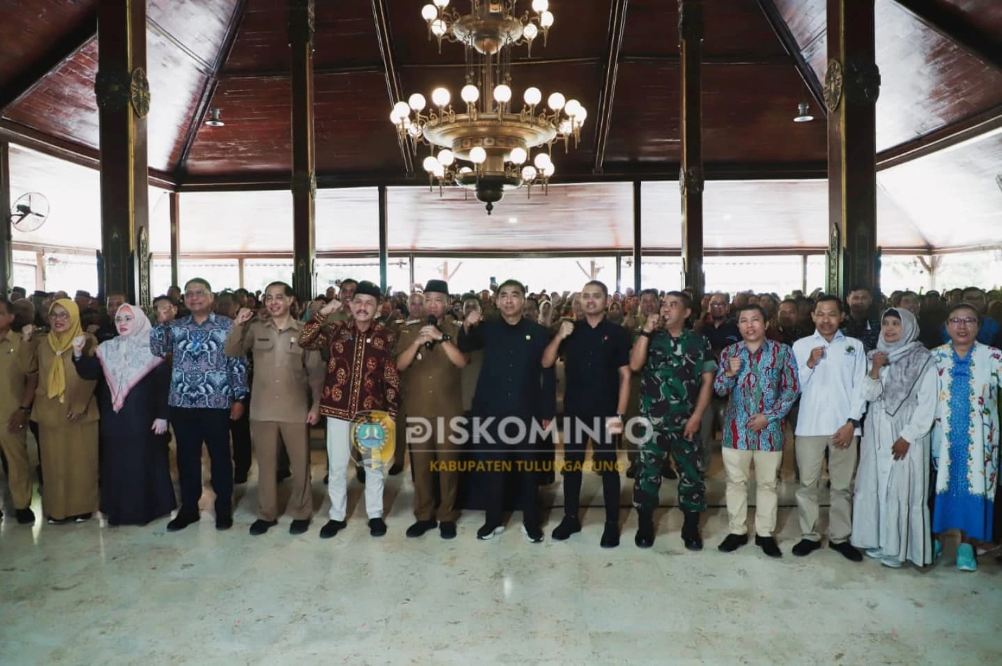 Pengukuhan Pengurus dan Pengawas Koperasi Merah Putih Se-Kabupaten Tulungagung