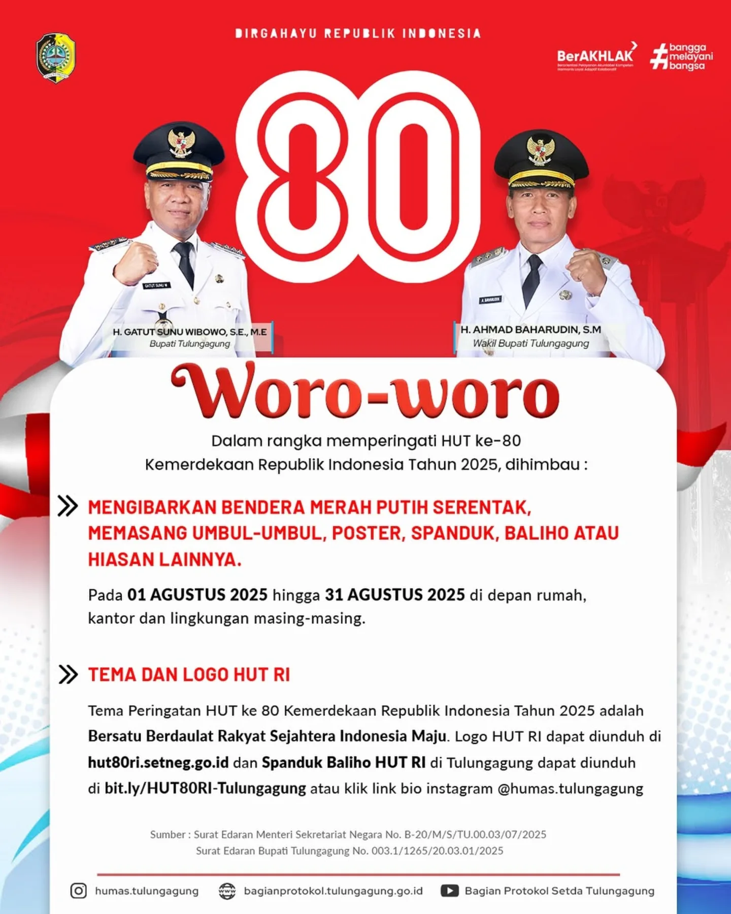 Semarakkan Hari Kemerdekaan Indonesia ke-80 dengan Semangat Bersatu