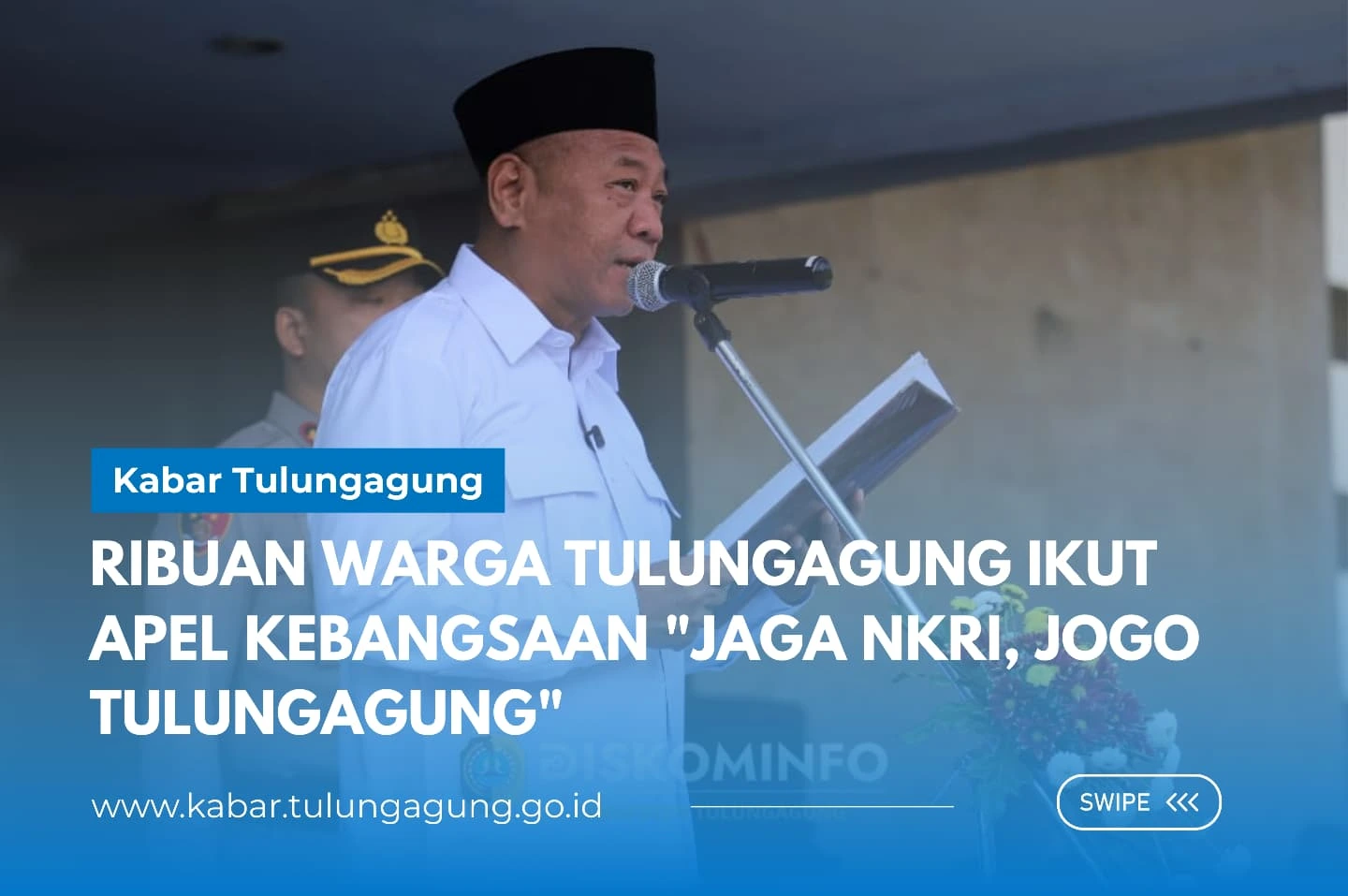 Ribuan Warga Tulungagung Gelar Apel Kebangsaan untuk Jaga NKRI dan Jogo Tulungagung