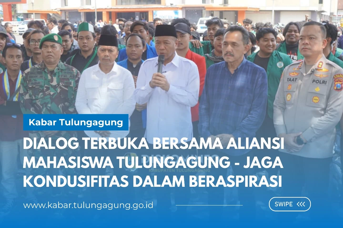 Pemerintah Tulungagung Dialog Terbuka dengan Mahasiswa mengenai Isu Nasional dan Daerah