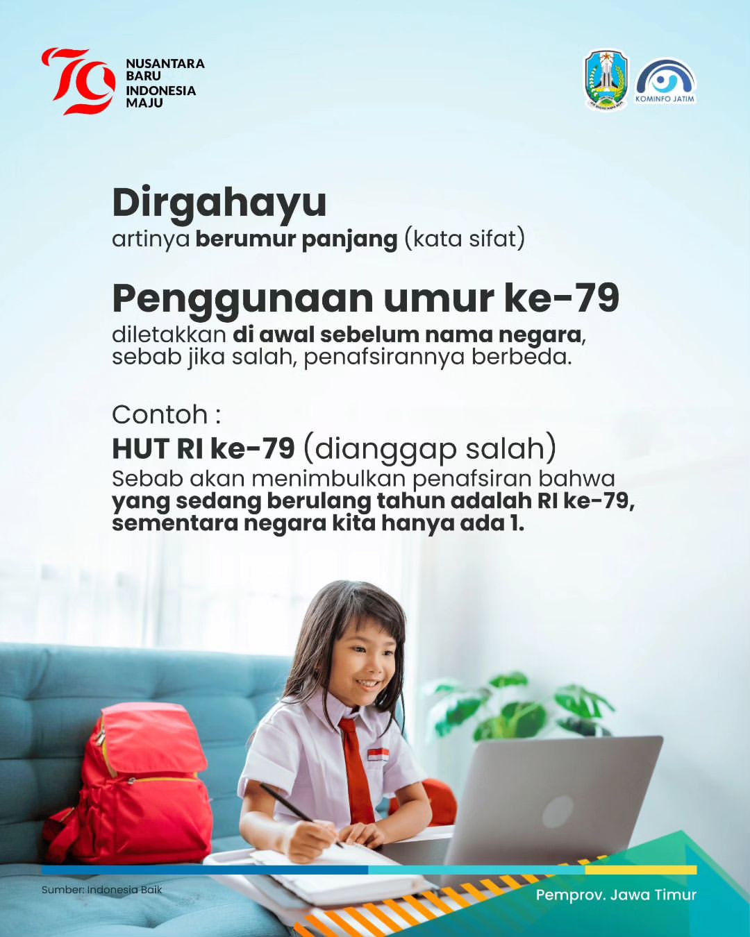 Persiapan Menyambut HUT ke-79 RI dengan Ucapan "Dirgahayu"