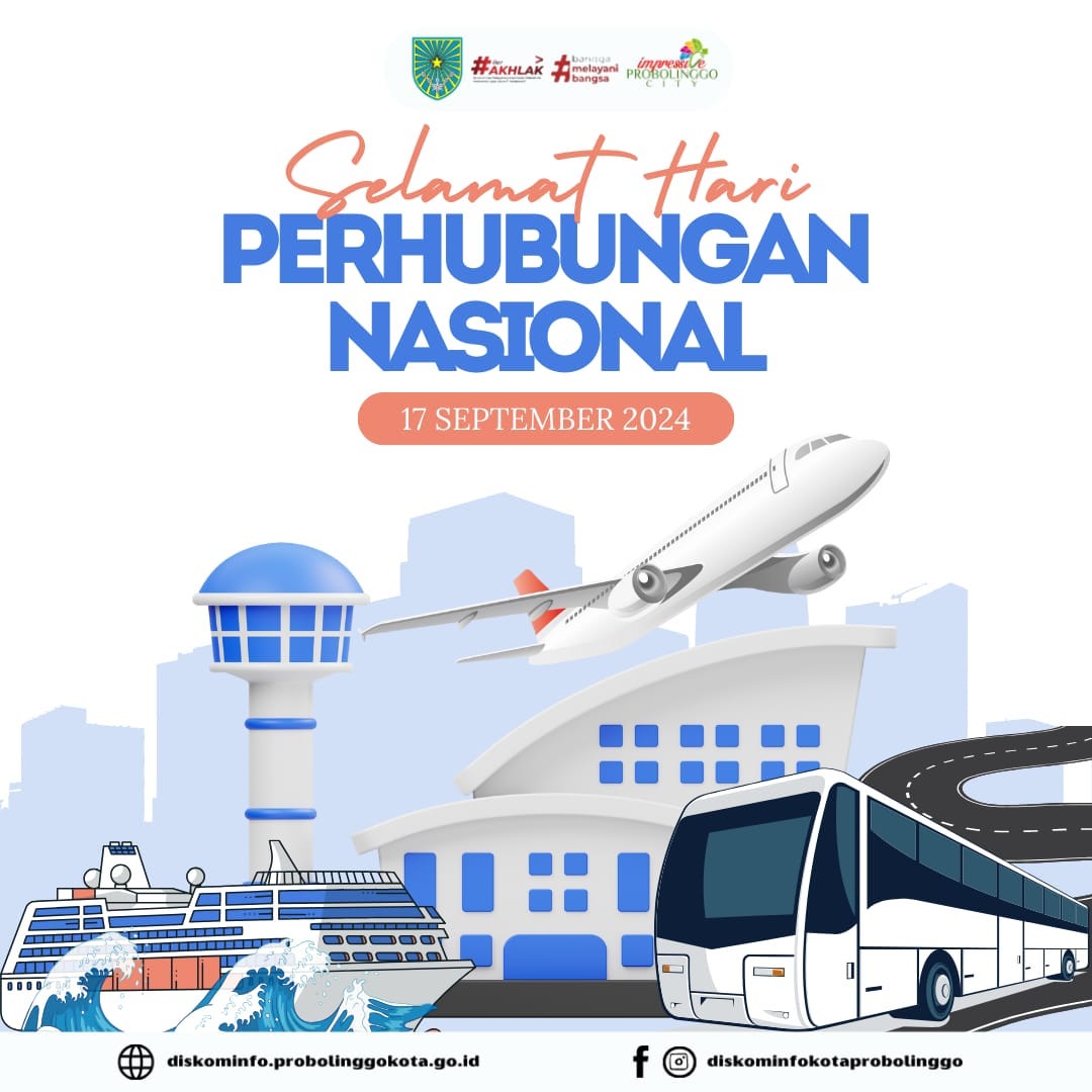 Selamat Hari Perhubungan Nasional 2024 untuk Kota Probolinggo