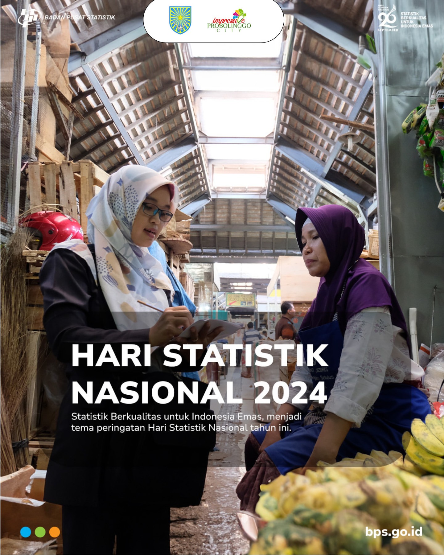 Peringatan Hari Statistik Nasional 2024: Statistik Berkualitas untuk Indonesia Emas