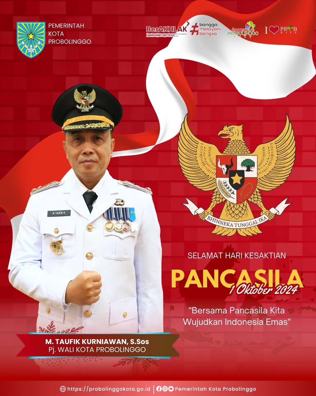 Selamat Hari Kesaktian Pancasila, 1 Oktober 2024