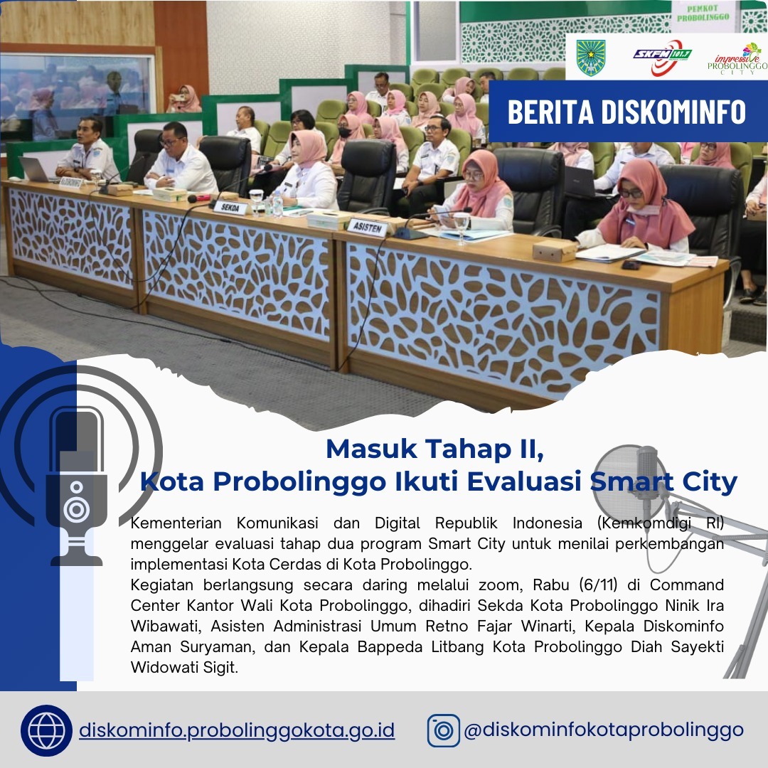 Probolinggo Ikuti Evaluasi Tahap II Program Smart City