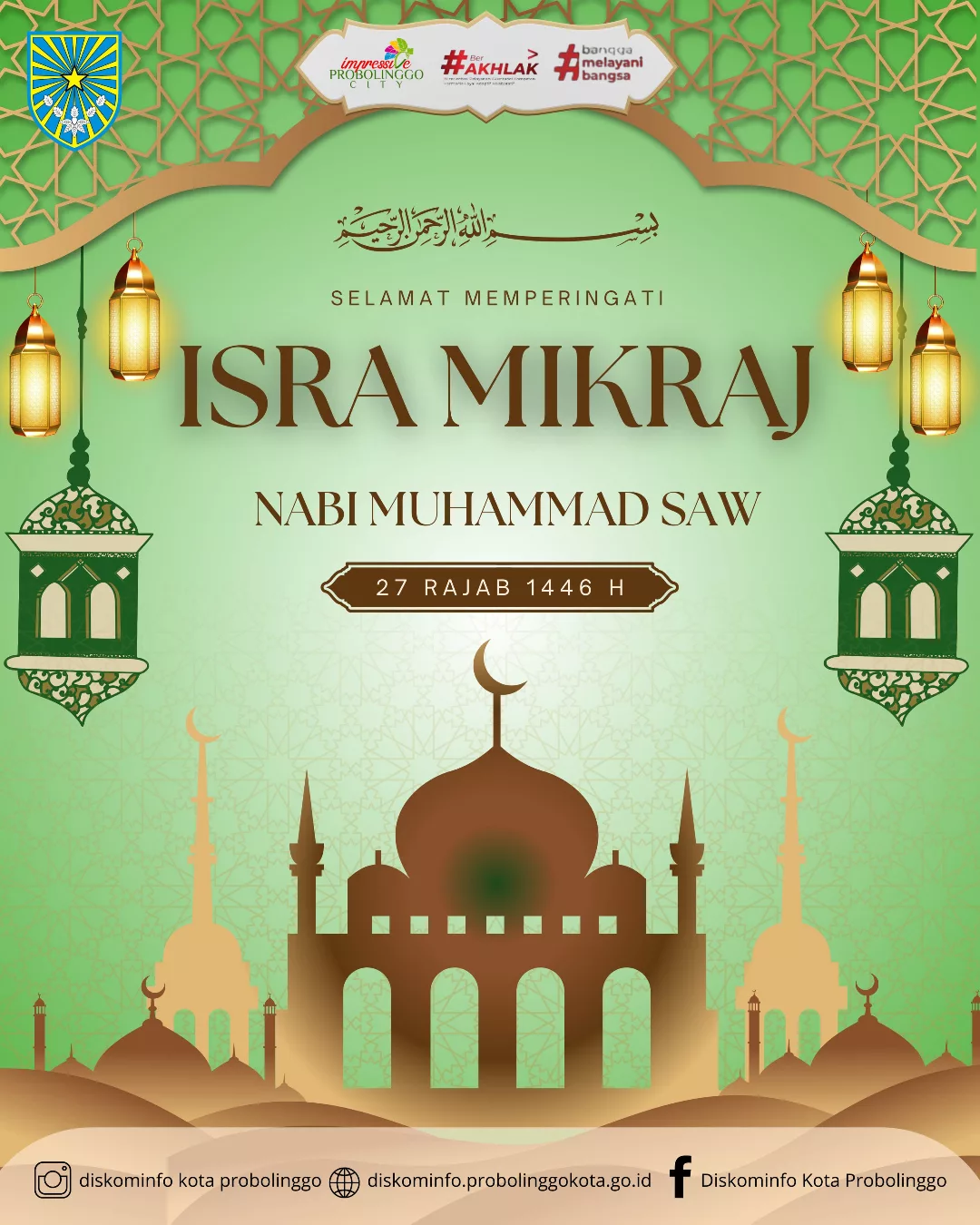 Selamat Peringatan Isra Miraj 27 Rajab 1446 H