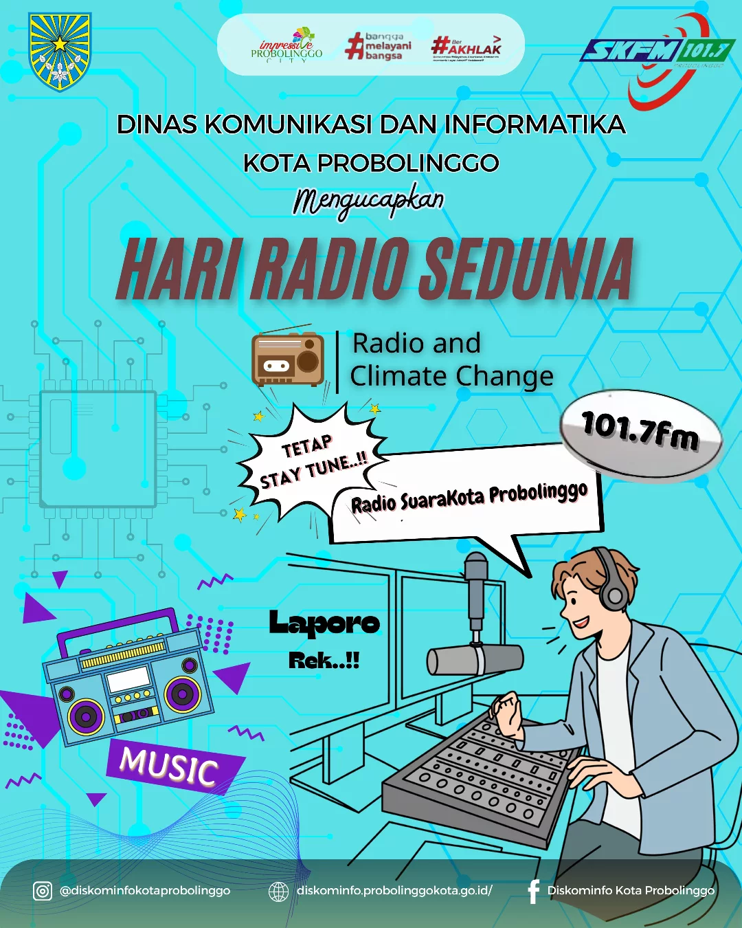 Selamat Hari Radio Sedunia 2025: Suara Kota Probolinggo Menyapa Pendengar