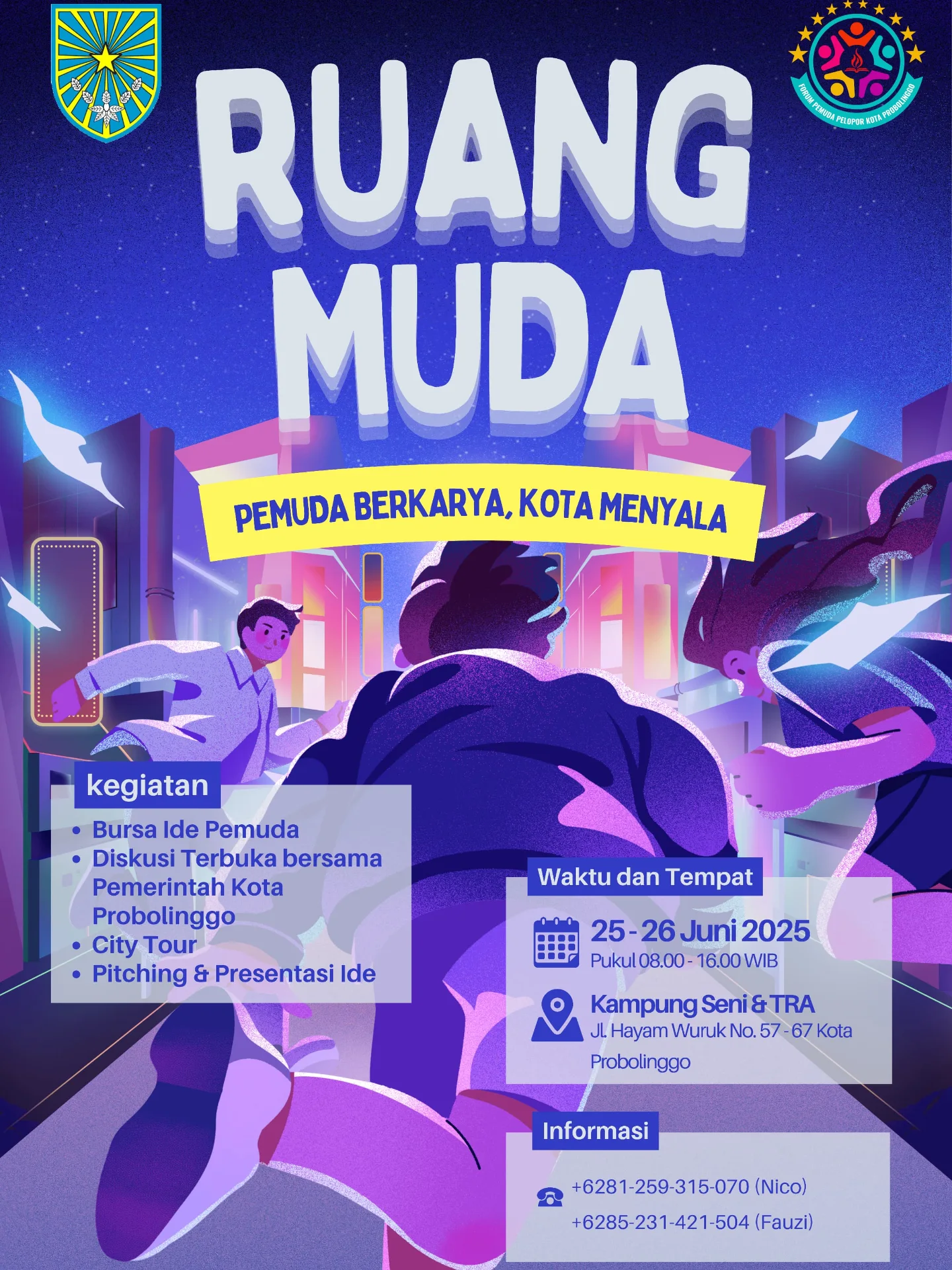 Event "Pemuda Berkarya" di Kota Probolinggo Mempersembahkan Karya Kreatif