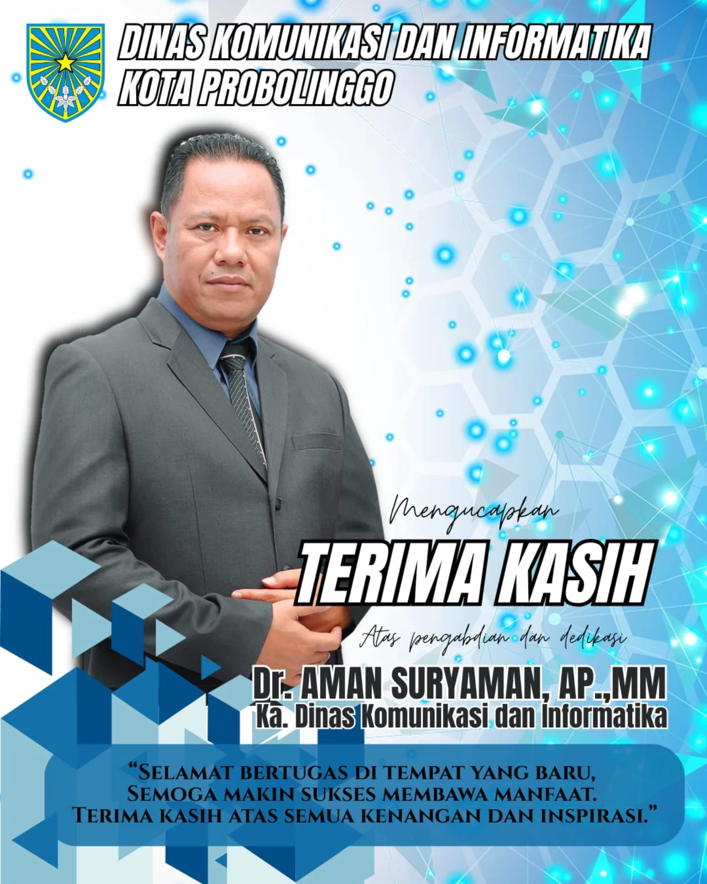 Selamat Tinggal Bapak Dr. Aman Suryaman: Inspirasi bagi Semua