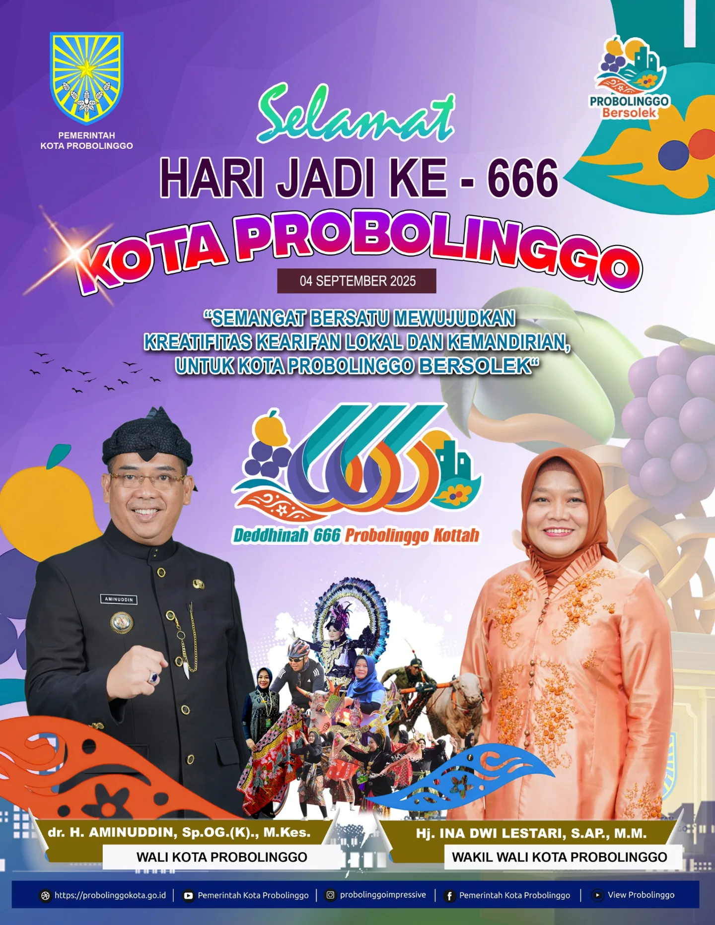 Probolinggo Rayakan Hari Jadi ke-666 dengan Semangat Bersama dan Pesona Baru