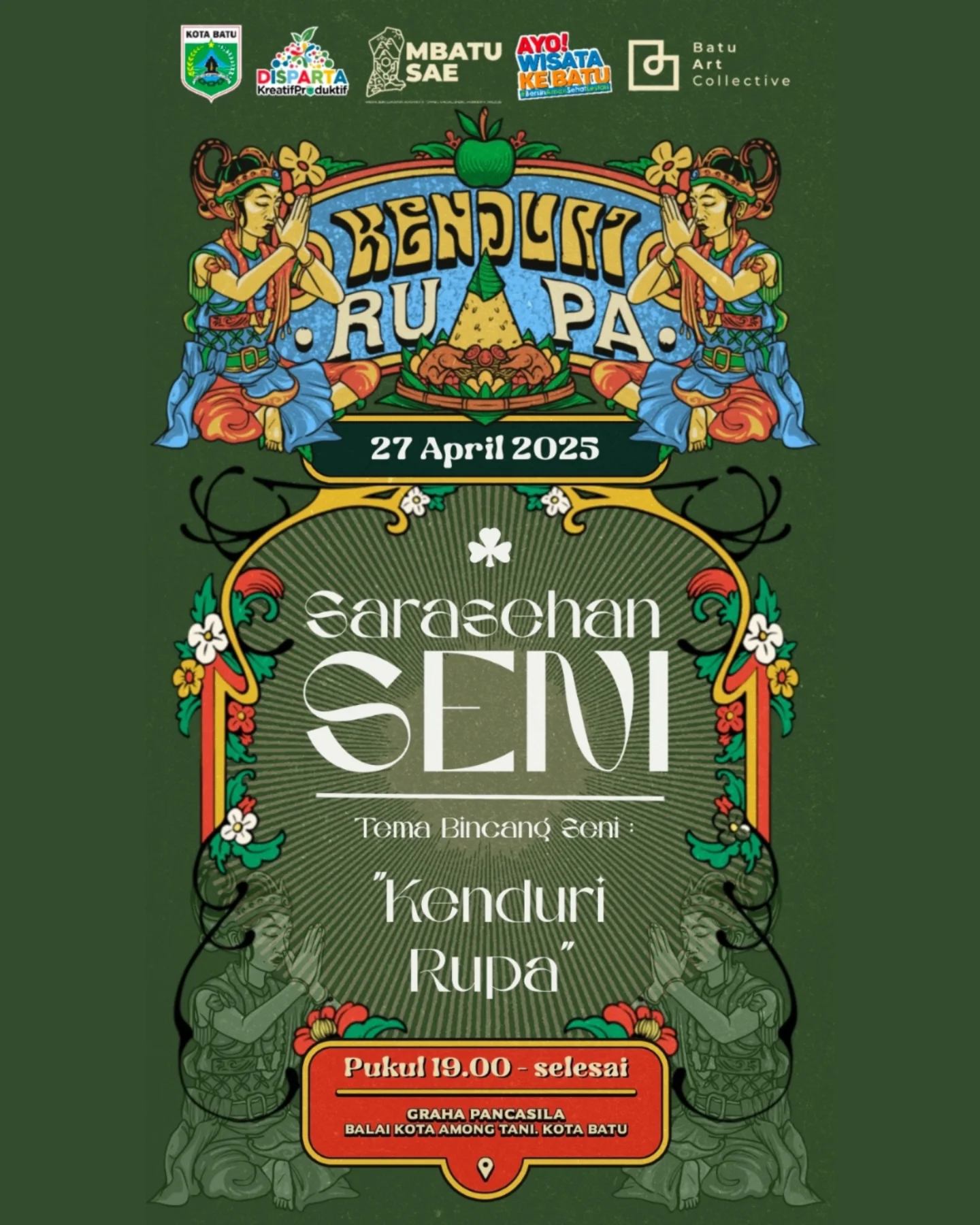 Sarasehan Seni Kenduri Rupa di Kota Batu