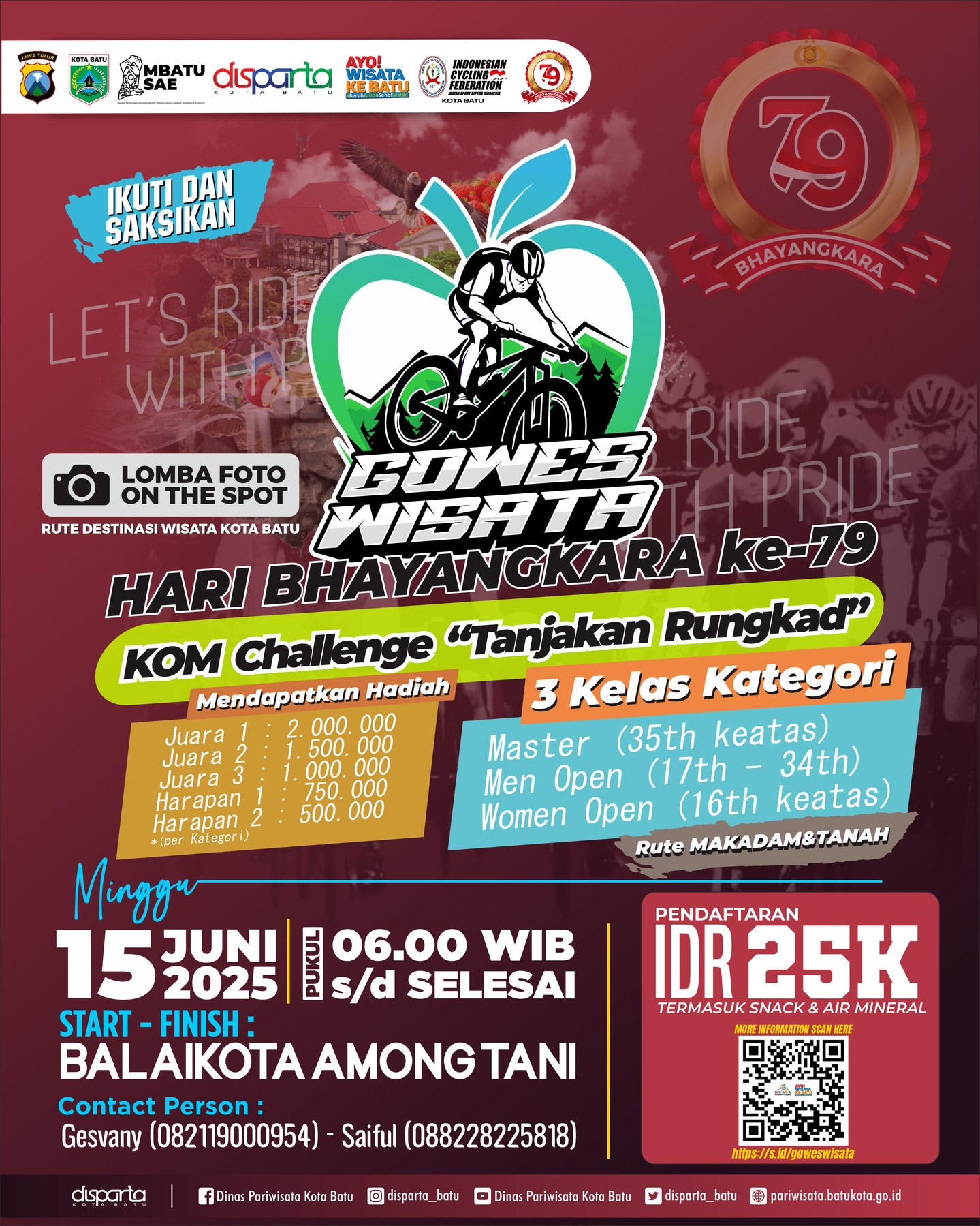 Tanjakan Rungkad dan Lomba Foto On The Spot di Kota Batu