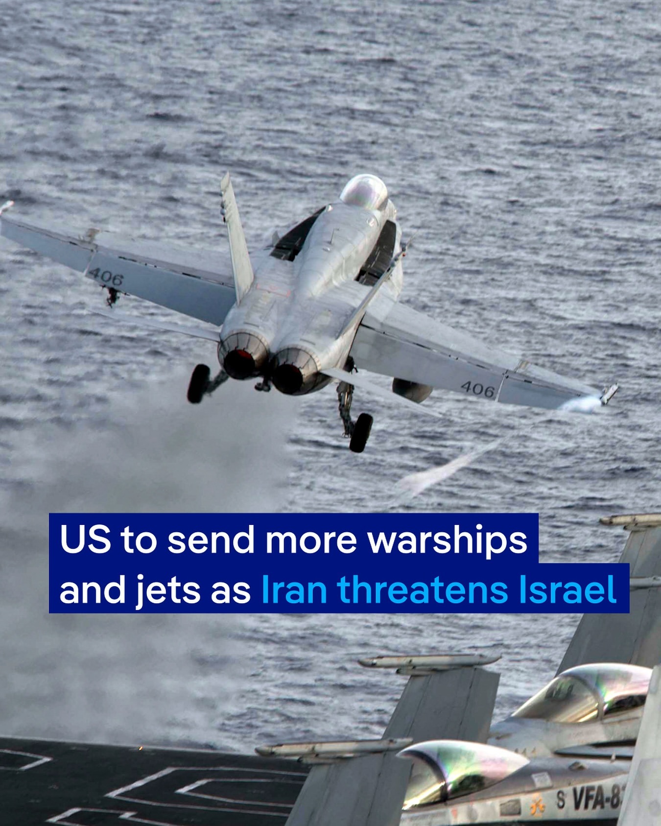 Pentagon Mengirimkan Kapal Perang dan Pesawat Tempur ke Timur Tengah untuk Melindungi Israel
