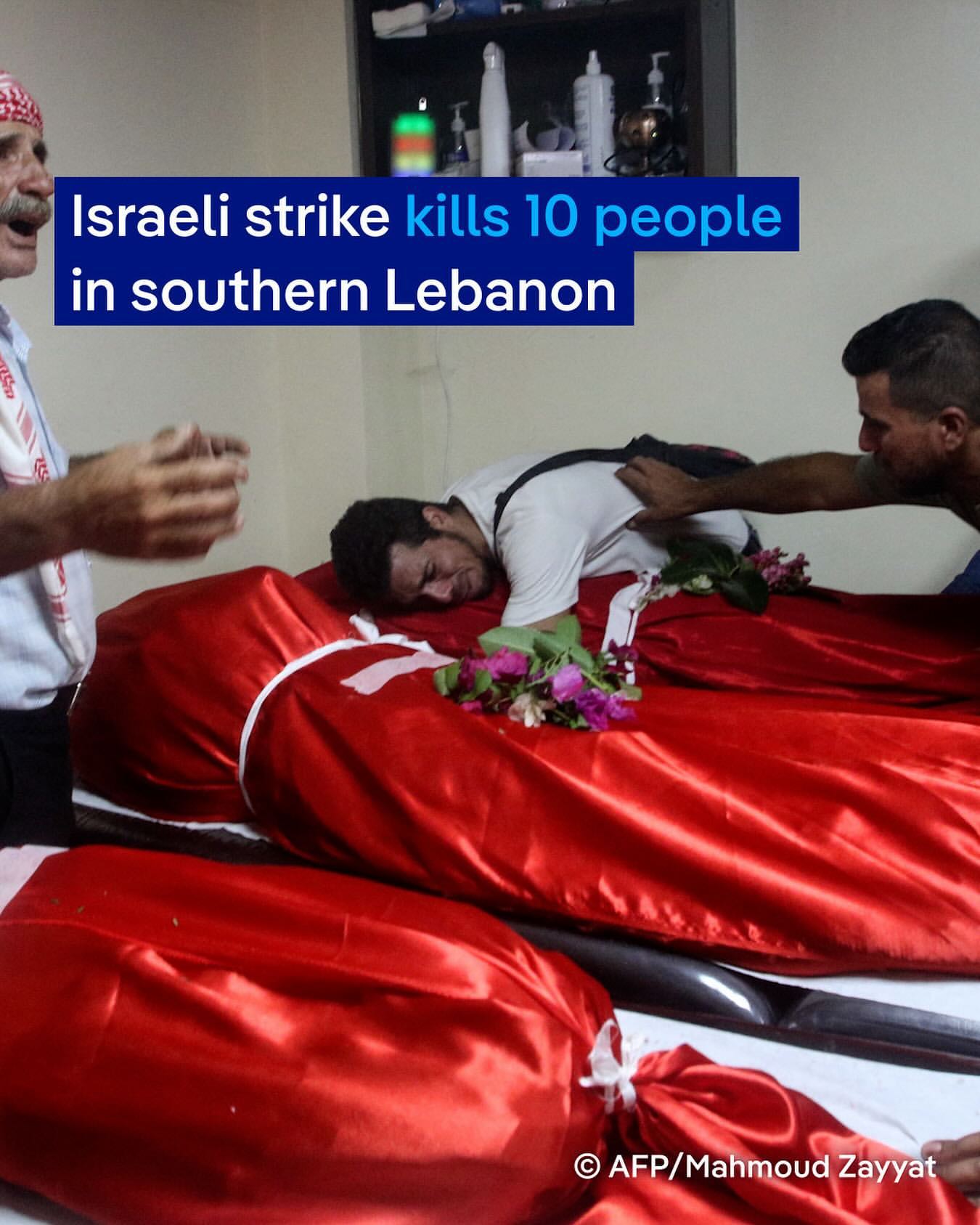 Serangan Israel di Lebanon Selatan Tewaskan 10 Warga Suriah