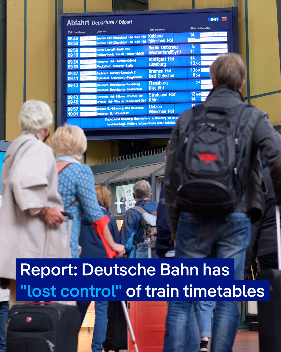 Dua hingga Tiga Juta Perubahan Jadwal Kereta oleh Deutsche Bahn