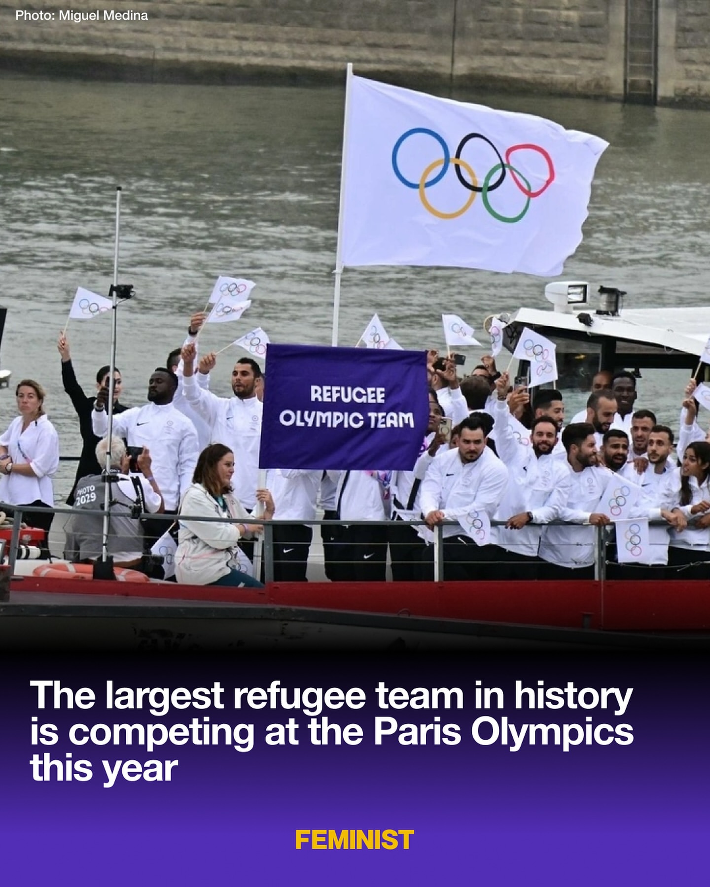 Tim Pengungsi Terbesar dalam Sejarah Akan Bertanding di Olimpiade Paris 2024