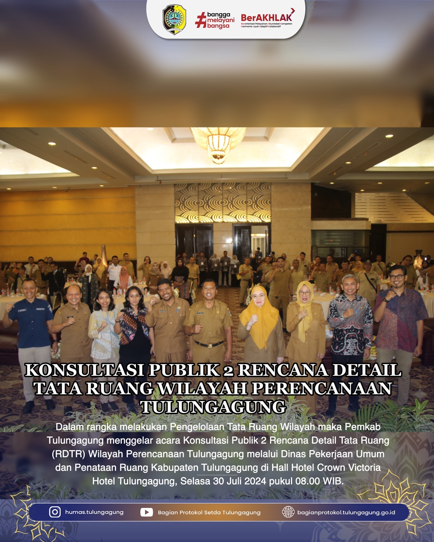 Konsultasi Publik Rencana Detail Tata Ruang Wilayah Tulungagung