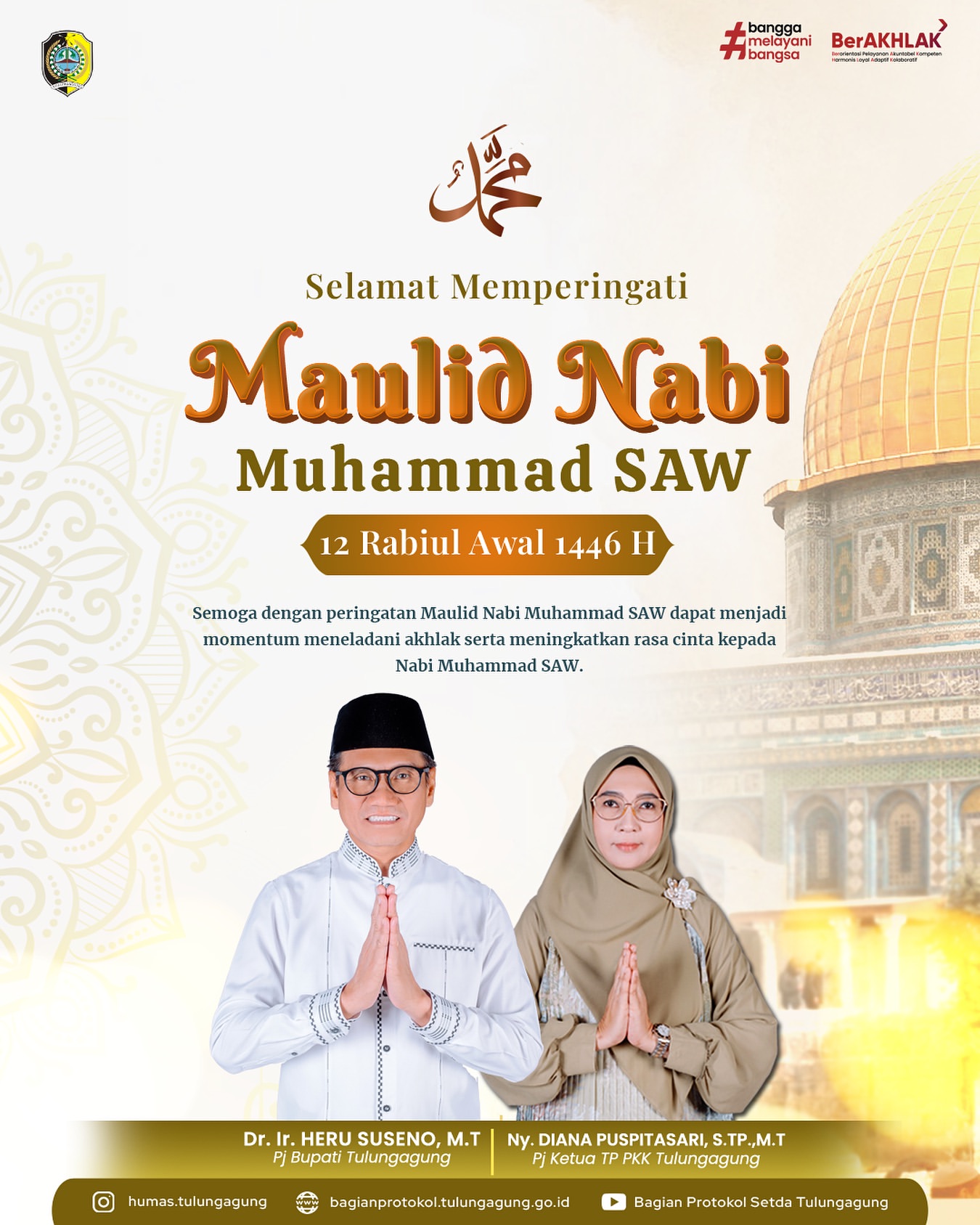 Peringatan Maulid Nabi Muhammad SAW 1446 H Diharapkan Meningkatkan Akhlak