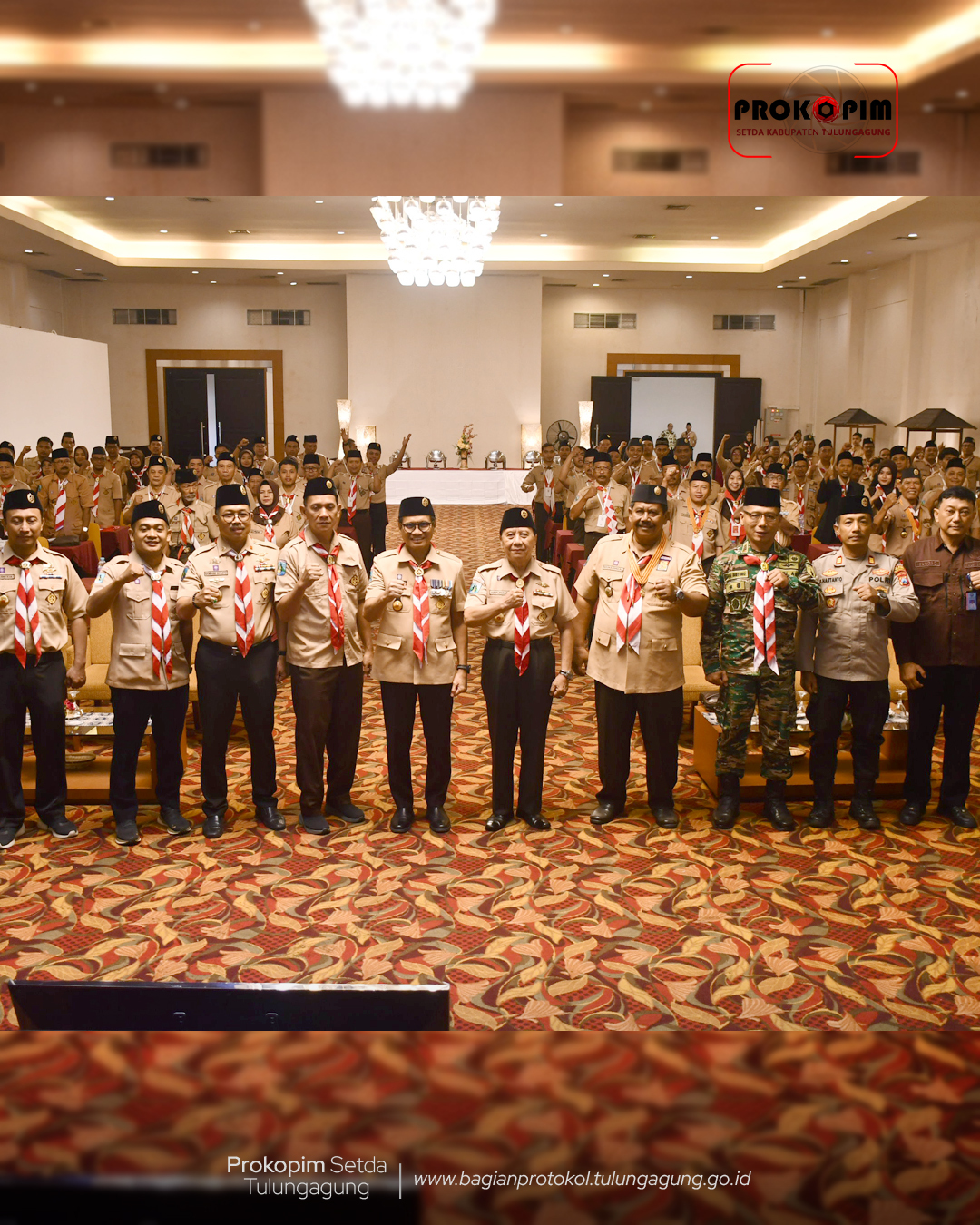 Muscab Gerakan Pramuka Kwarcab Tulungagung Resmi Dibuka