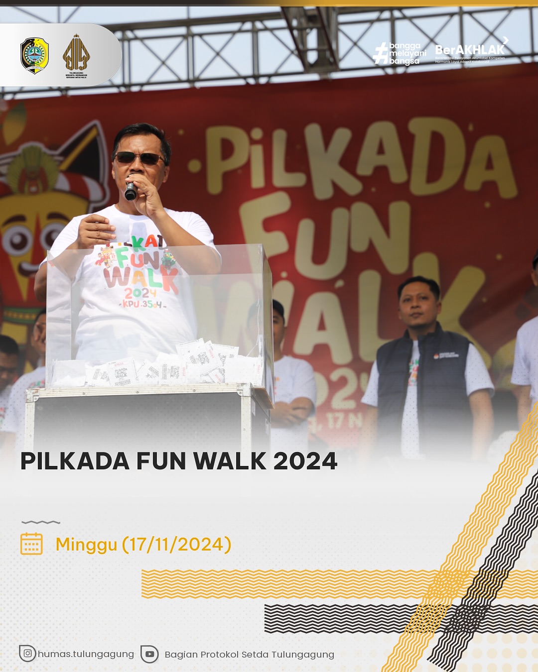 Pilkada Fun Walk 2024, Ajak Masyarakat Meriahkan Pemilu
