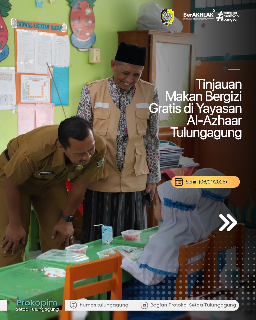 Penerapan Program Makanan Bergizi Gratis di Tulungagung
