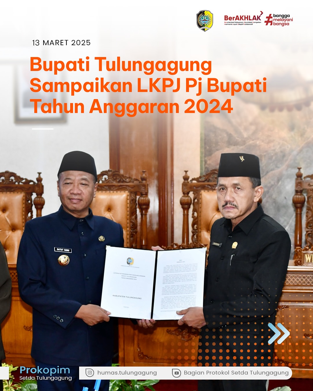 Laporan Keterangan Pertanggungjawaban Bupati Tulungagung Tahun 2024
