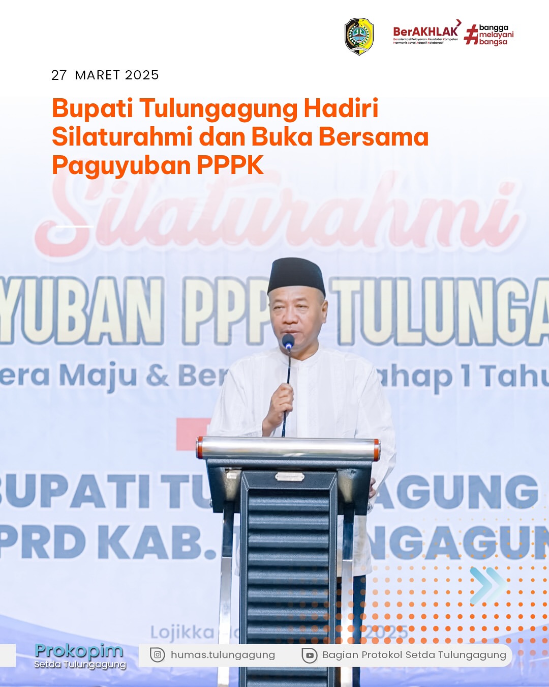 Silaturahmi dan Buka Bersama Paguyuban PPPK di Tulungagung