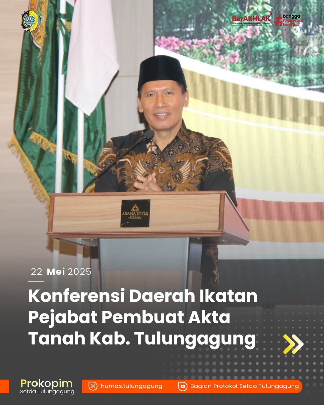 Pembukaan Konferensi Daerah IPPAT di Tulungagung