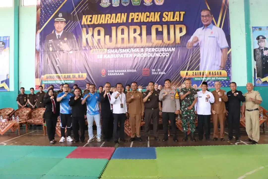 Kejuaraan Pencak Silat Kajari Cup Resmi Dibuka di Probolinggo