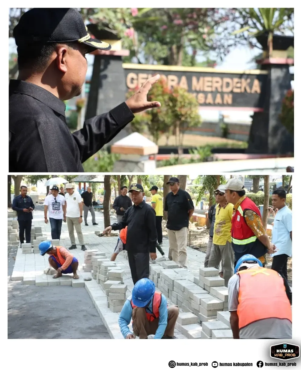 Peninjauan Progres Pembangunan di Kabupaten Probolinggo oleh PJ Bupati