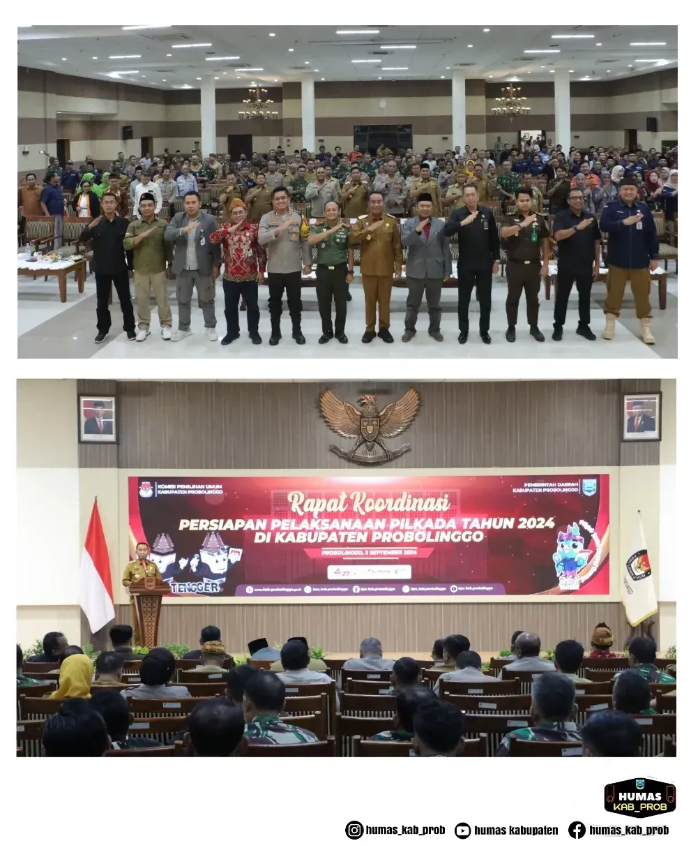 Rapat Koordinasi Pemilihan Kepala Daerah 2024 di Probolinggo