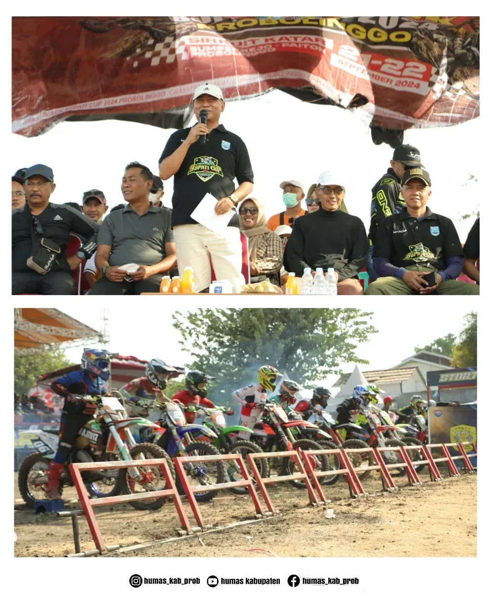 Kejuaraan Final Grasstrack Bupati Cup 2024 Resmi Dibuka