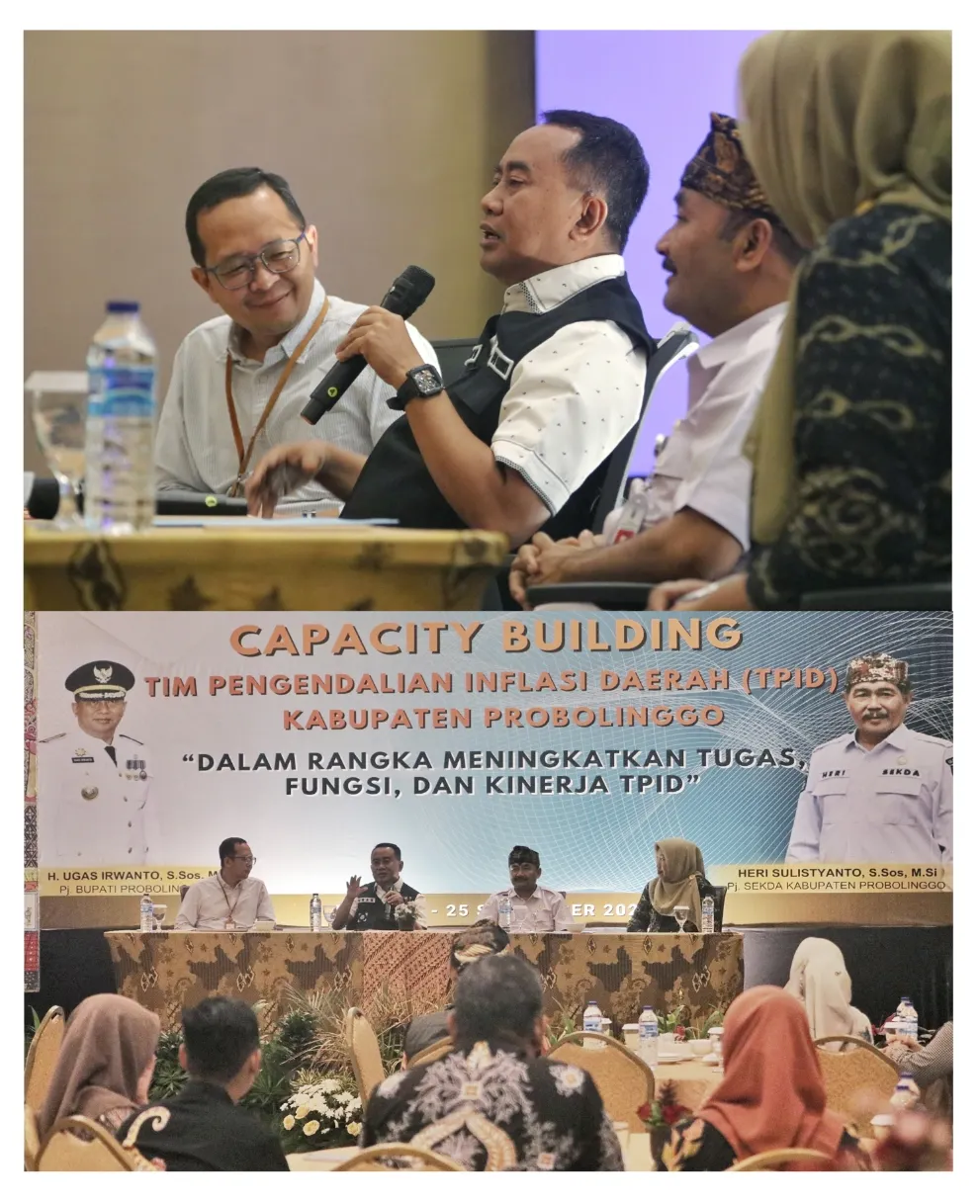 Capacity Building TPID Probolinggo untuk Pengendalian Inflasi