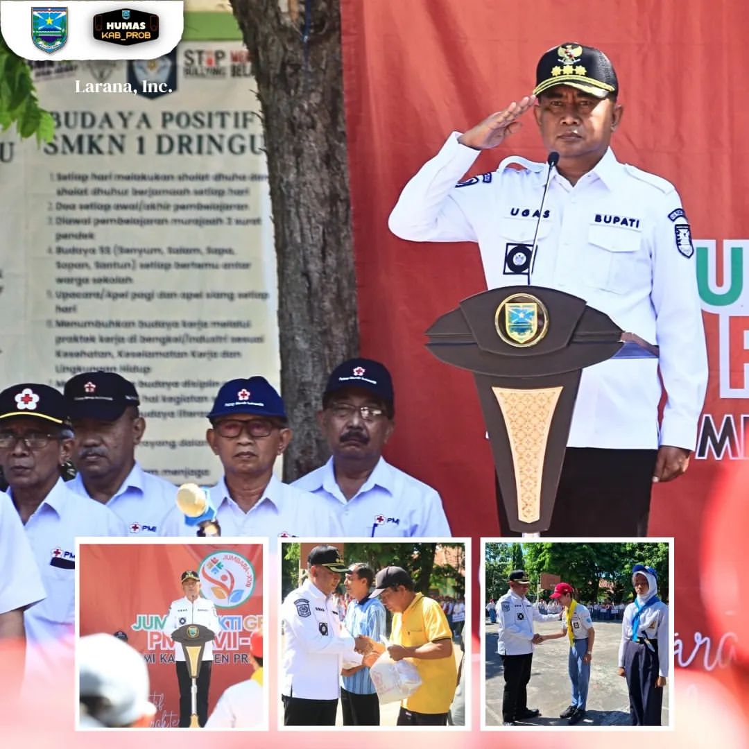 Pj. Bupati Probolinggo Resmi Buka Jumbara PMR XVII di Balai Diklat Dringu