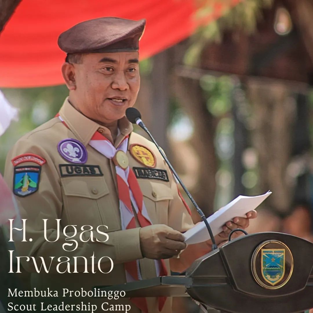 Pj. Bupati H. Ugas Irwanto Buka Probolinggo Scout Leadership Camp 2024