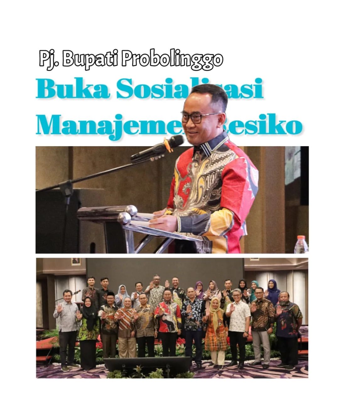 Sosialisasi Manajemen Risiko dan Audit di Probolinggo