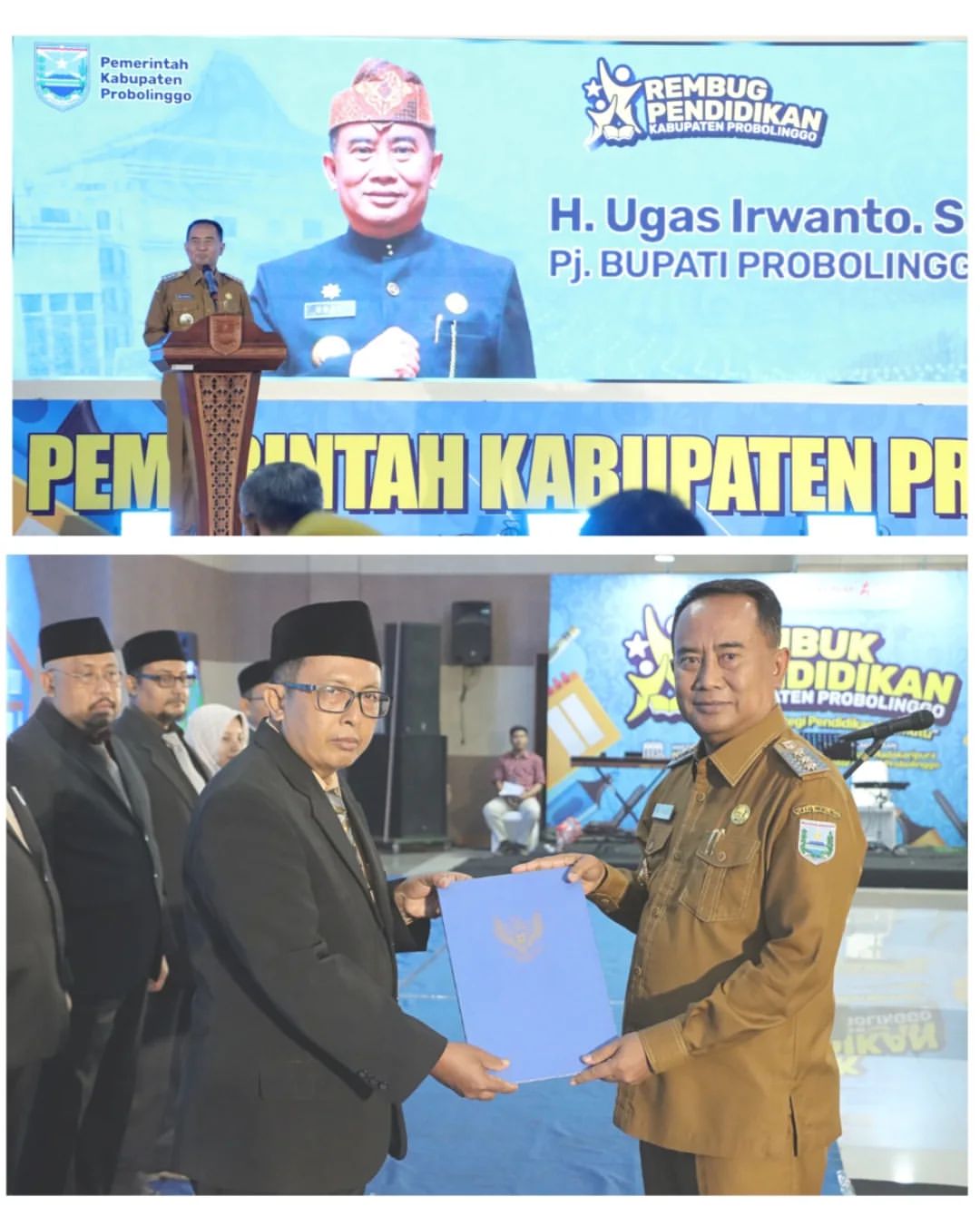 Pj Bupati Probolinggo Kukuhkan Dewan Pendidikan Periode 2024-2029