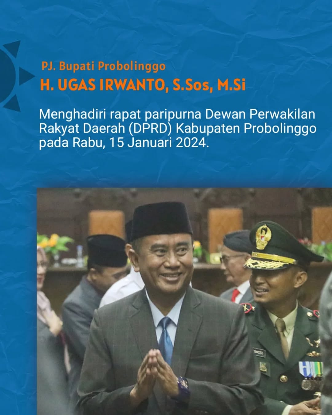 Pengumuman Bupati dan Wakil Bupati Terpilih di Probolinggo