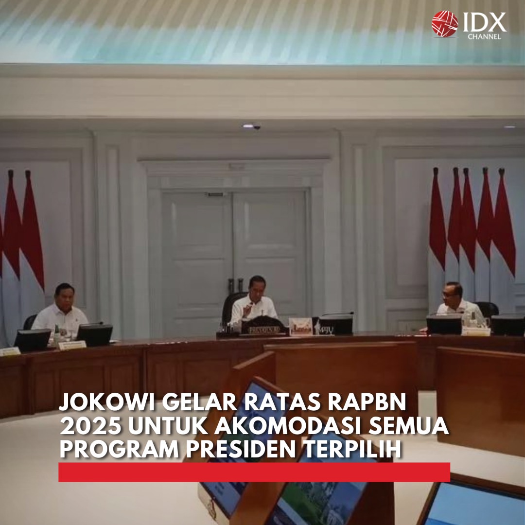 Presiden Jokowi Gelar Rapat Terbatas Bahas RAPBN 2025