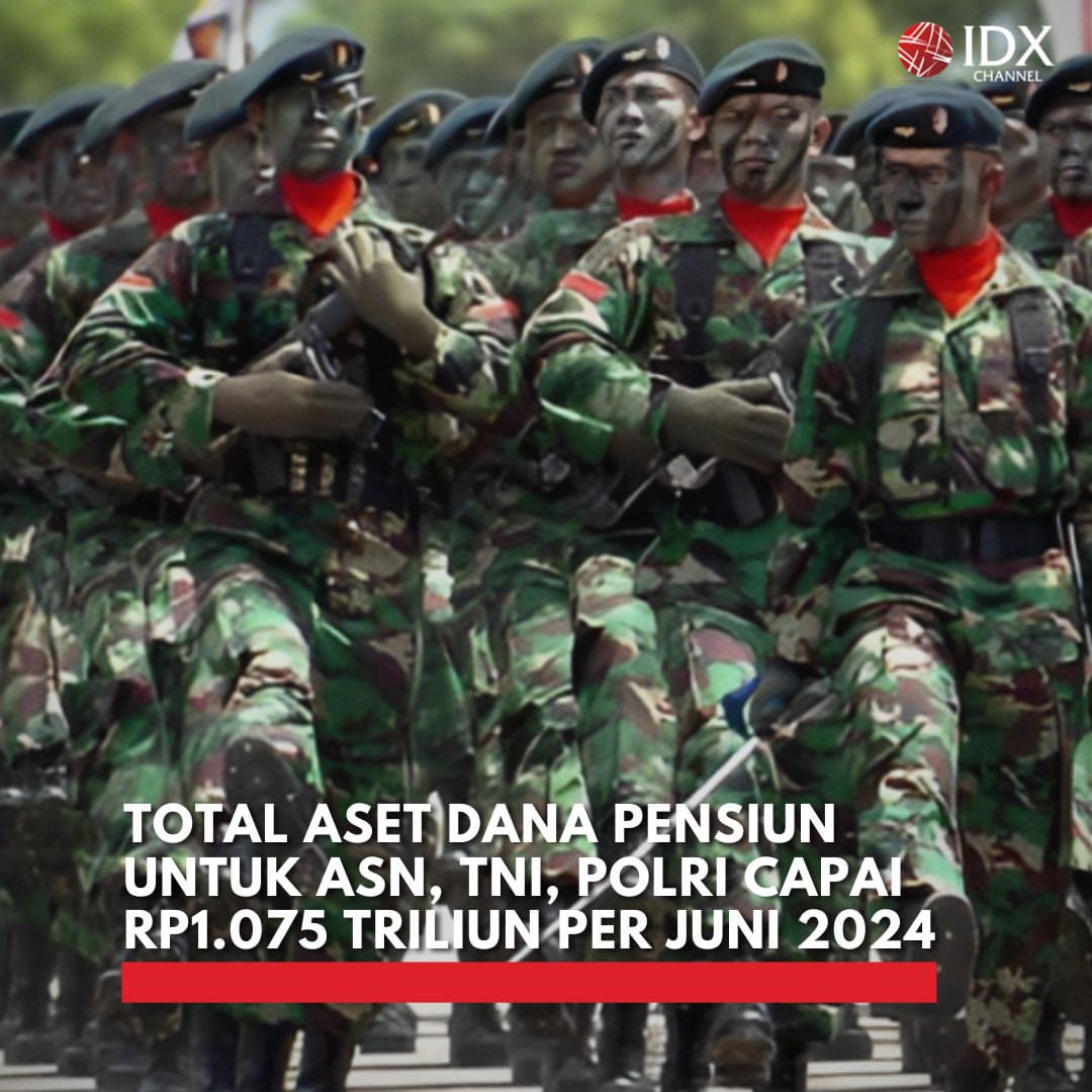 Total Aset Program Pensiun di Indonesia Mencapai Rp1.075,58 Triliun