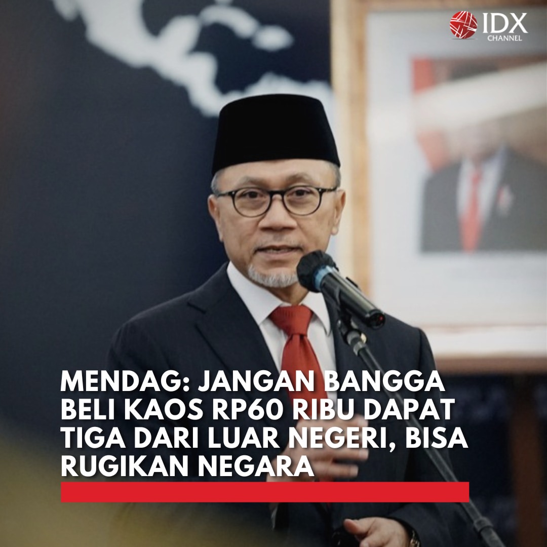 Jangan Beli Barang Impor Ilegal, Kata Menteri Perdagangan