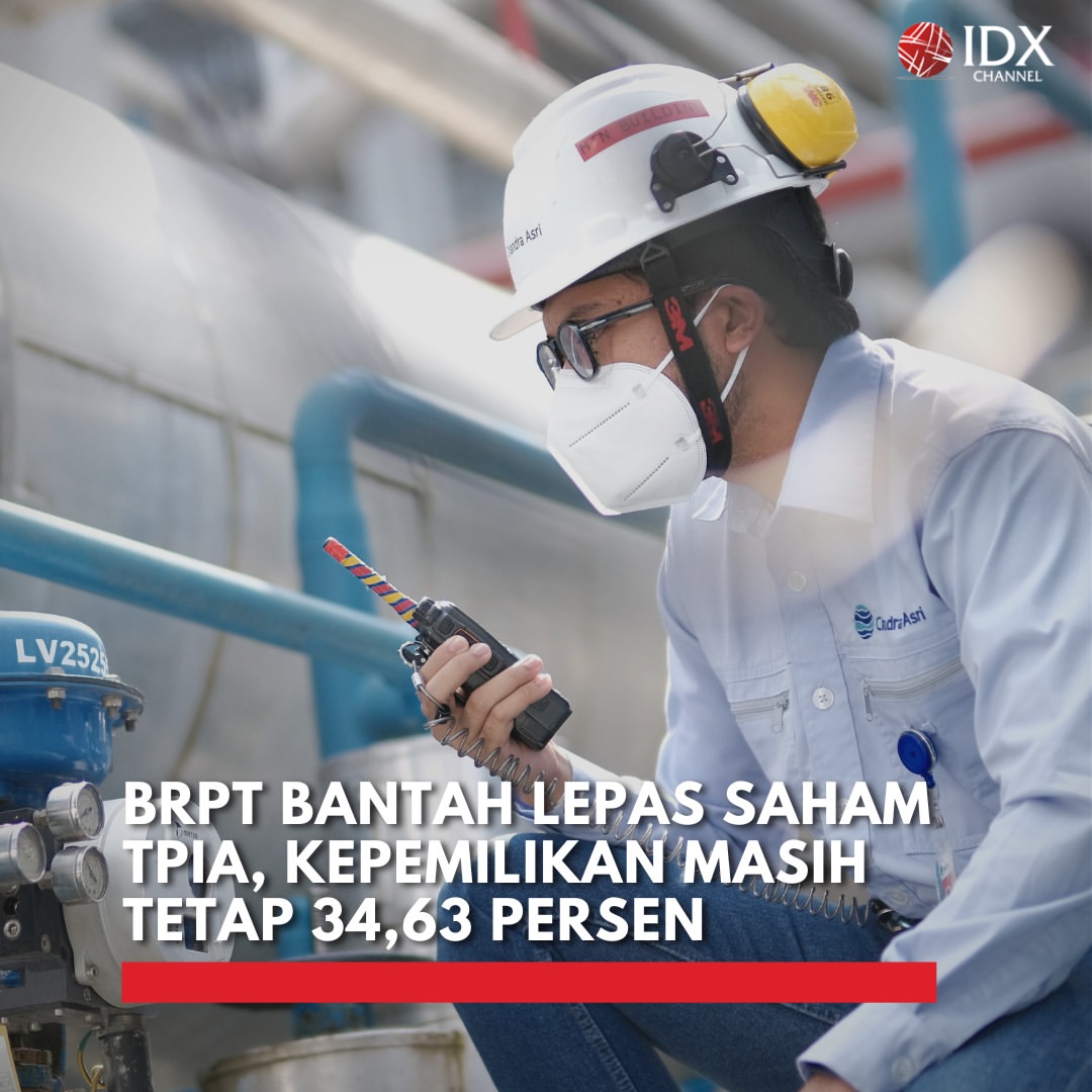 PT Barito Pacific Tbk Tegaskan Tidak Jual Saham TPIA